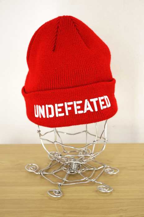 NEW ERA×UNDEFEATED（ニューエラ） ロゴニットキャップ ビーニー メンズ 帽子