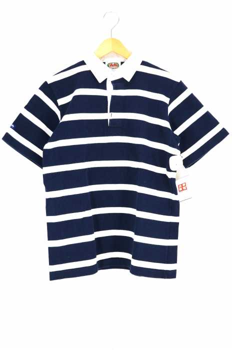 BARBARIAN(バーバリアン) S/S ラグビーシャツ メンズ トップス