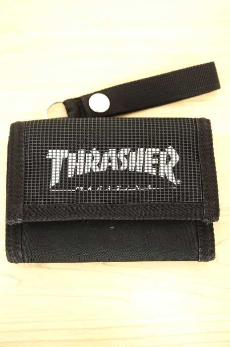 THRASHER（スラッシャー） ナイロン 三つ折り財布 レディース 財布・ケース