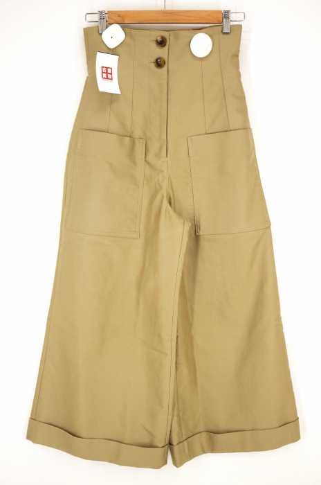 ELIN （エリン） Chino patch-poc cropped pt レディース パンツ