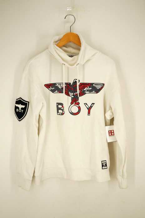 BOY LONDON（ボーイロンドン） ハイネック ロゴプリントトレーナー メンズ トップス
