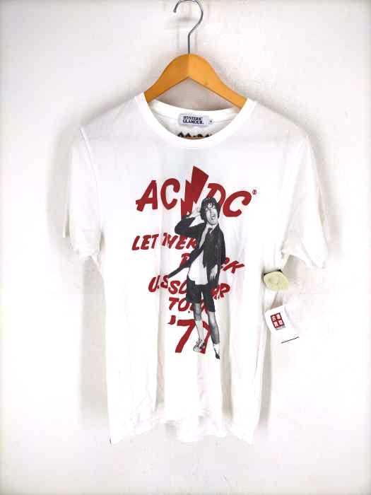 HYSTERIC GLAMOUR（ヒステリックグラマー） ACDCプリントTシャツ メンズ トップス