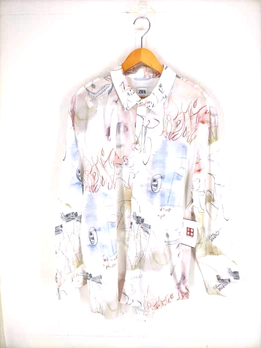 ZARA（ザラ） 総柄シャツ メンズ トップス