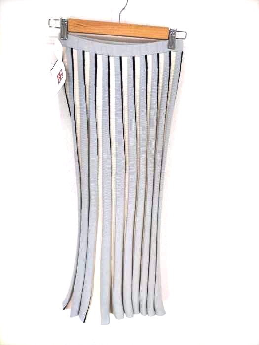 AMERI（アメリ） MULTI COLOR STRIPE KNIT SKIRT レディース スカート