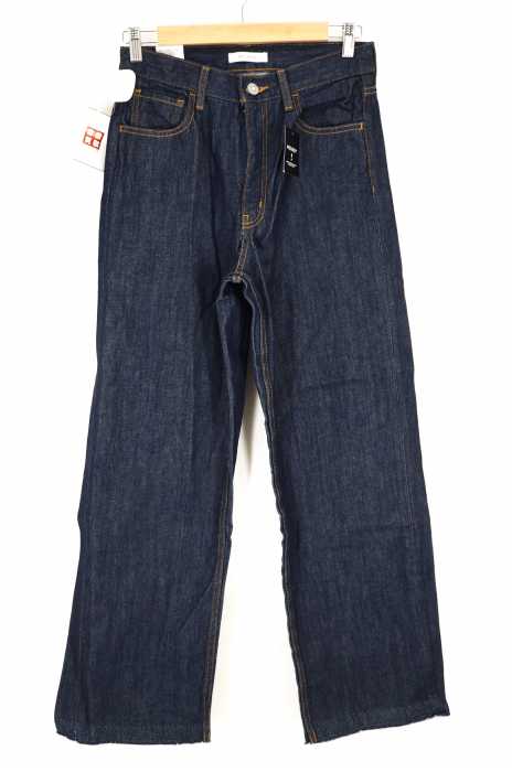 moussy （マウジー） WIDE LEG DENIM ワイドデニムパンツ レディース