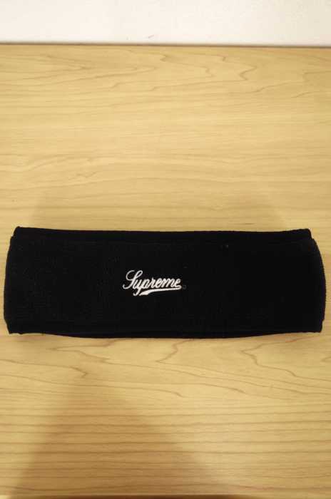 Supreme （シュプリーム） 17AW Polartec Logo Headband メンズ ファッション雑貨