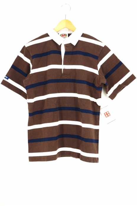 BARBARIAN(バーバリアン) S/S ラグビーシャツ メンズ トップス