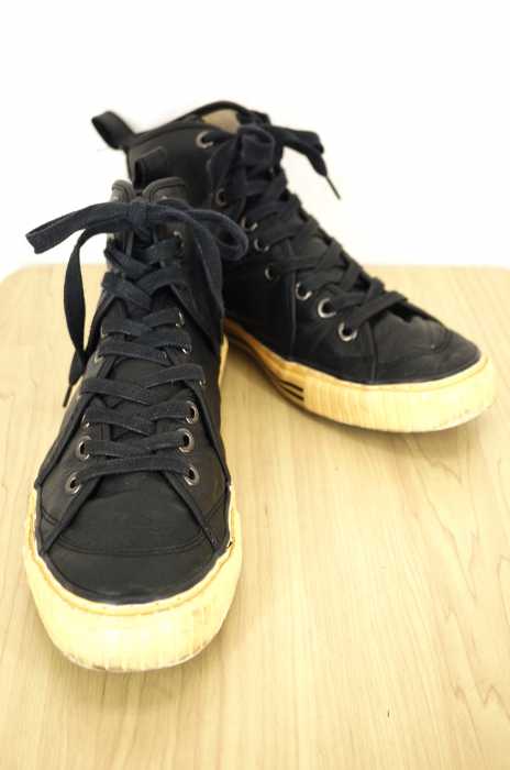 RHYTHM FOOTWEAR(リズムフットウェア) レザーハイカットスニーカー メンズ シューズ