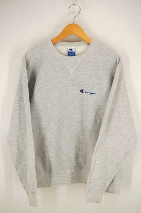 Champion （チャンピオン） USA製 胸ロゴ刺繍前Vスウェット メンズ トップス