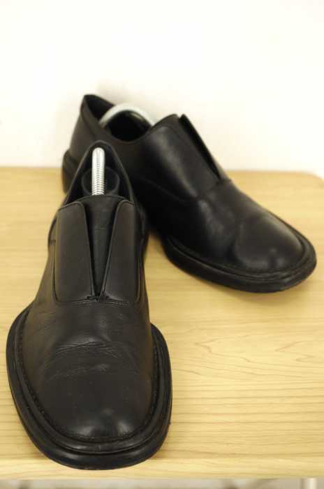 Yohji Yamamoto POUR HOMME （ヨウジヤマモトプールオム） レースレスレザーシューズ メンズ シューズ