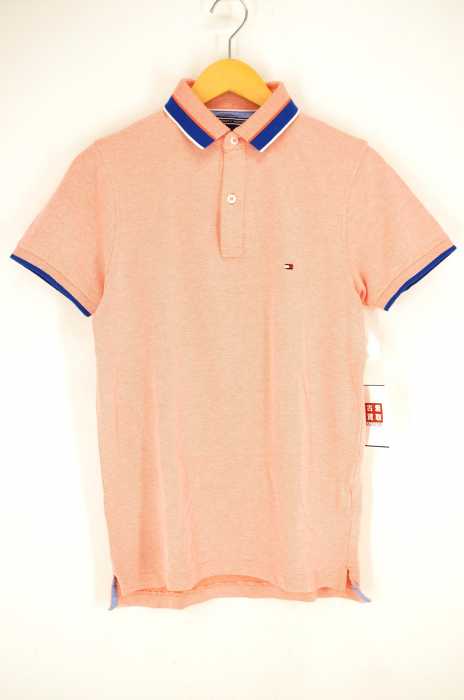 TOMMY HILFIGER （トミーヒルフィガー） OXFORD TIPPED SLIM POLO メンズ トップス
