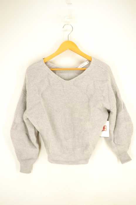 moussy （マウジー） MERINO WOOL KNIT TOP レディース トップス