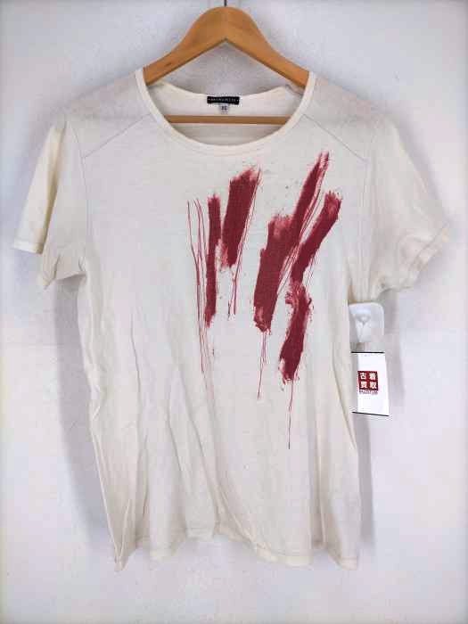Ann DEMEULEMEESTER（アンドゥムルメステール） ニュアンスプリントTシャツ メンズ トップス