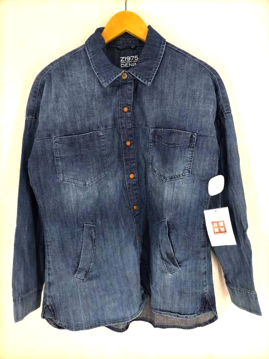 ZARA（ザラ） デニムボタンシャツ レディース トップス