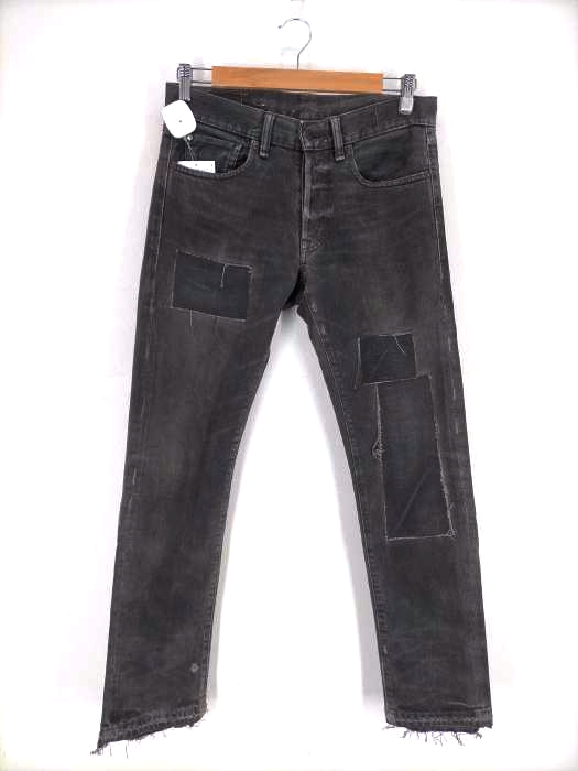 DENIM&SUPPLY RALPH RAUREN（デニムアンドサプライラルフローレン） パッチワーク加工スリムデニムパンツ メンズ パンツ