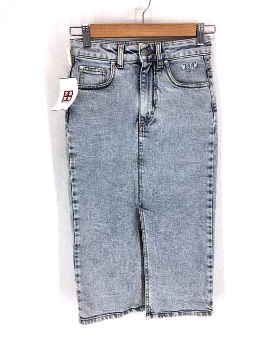 MSGM（エムエスジーエム） 加工デニムスカート レディース スカート