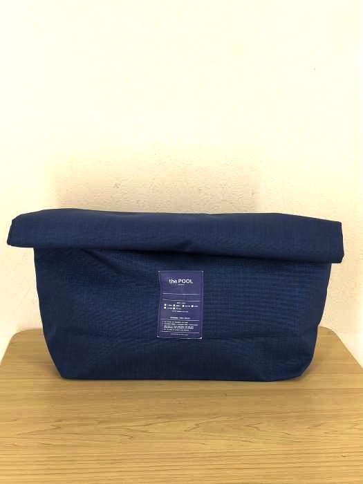 THE POOL AOYAMA（ザプールアオヤマ） ロゴ クラッチバッグ メンズ バッグ