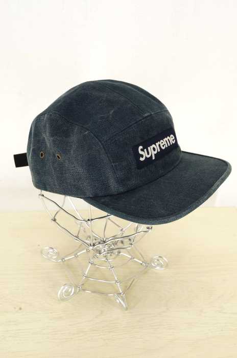 Supreme （シュプリーム） Stone Washed Canvas Camp メンズ 帽子