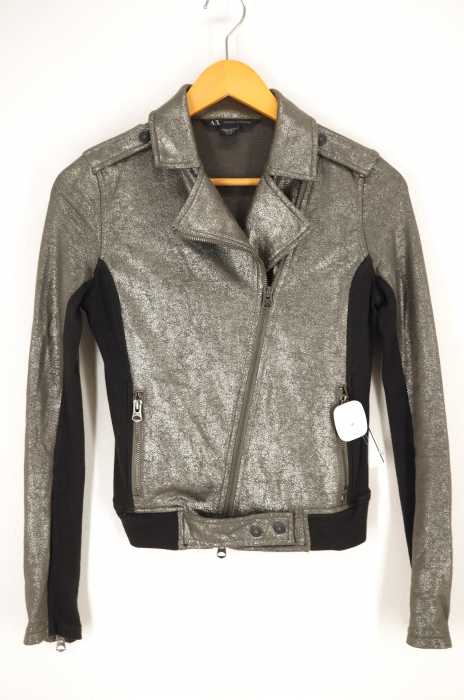ARMANI EXCHANGE（アルマーニエクスチェンジ） ジップアップパーカー ライダース レディース アウター