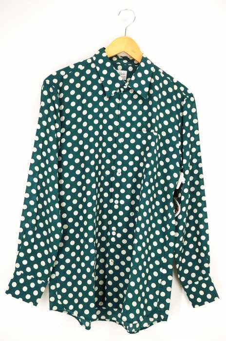 soe shirts（ソーイシャツ） ドット柄テンセルシャツ メンズ トップス