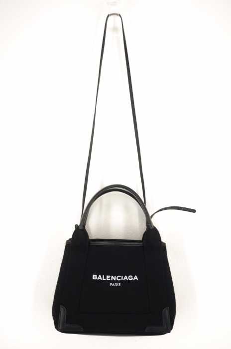 BALENCIAGA（バレンシアガ） ネイビー カバ XSトート キャンバス NAVY CABAS XS レディース バッグ