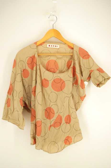 MARNI（マルニ） 総柄変形トップス レディース トップス