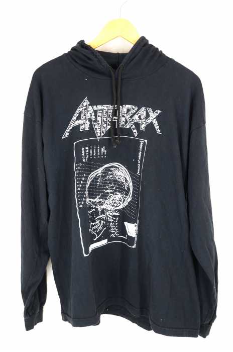 BROCKUM （） USA製 ANTHRAX パーカー メンズ トップス