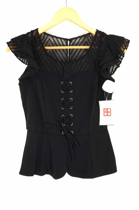 rienda（リエンダ） シアーストライプビスチェコンビTOP レディース トップス