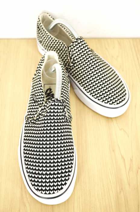 VANS (バンズ ) ヘリンボーン柄 スリッポン レディース シューズ