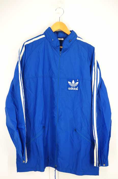 adidas （アディダス） 90S 国旗タグ ジップアップナイロンジャケット メンズ アウター