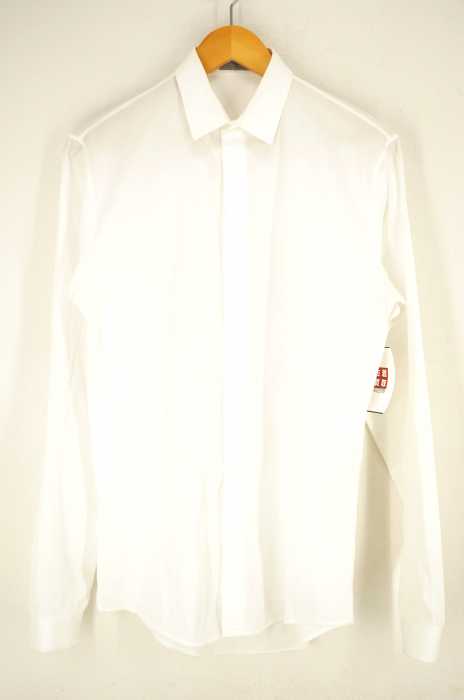 DIOR HOMME UNIFORME（ディオールオムユニフォーム） プレーンコットン比翼ボタン メンズ トップス