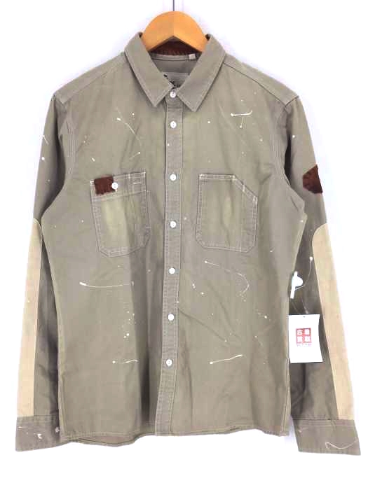 ARTISAN DE LUXE（アルチザンデラックス） リメイク加工ワークシャツ メンズ トップス