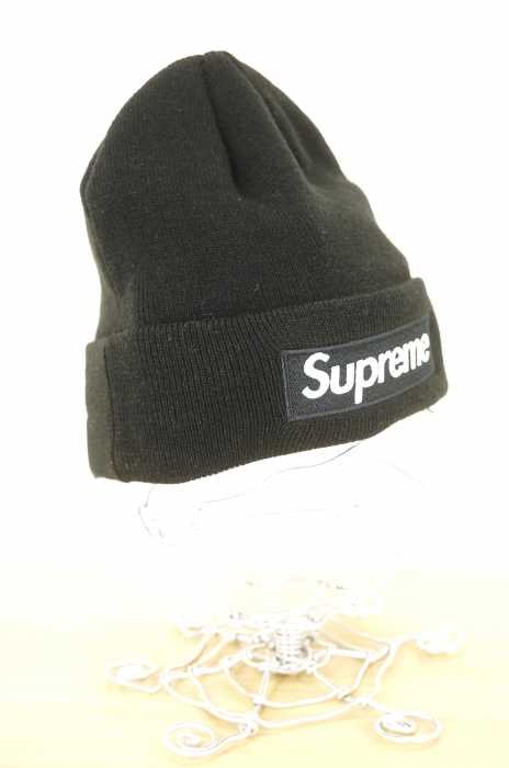 Supreme×NEW ERA（シュプリーム ニューエラ） New Era Box Logo Beanie ボックスロゴビーニーニット帽 メンズ 帽子