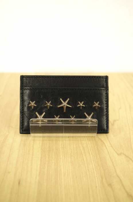 JIMMY CHOO(ジミーチュウ) スタースタッズカードケース メンズ 財布・ケース