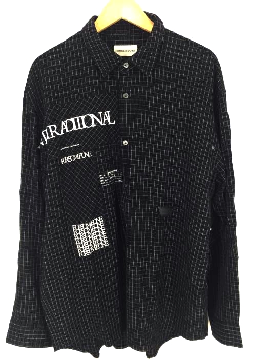 FORSOMEONE SATOSHI OGAWA（フォーサムワン サトシオガワ） DOBBY CHECK SHIRT メンズ トップス