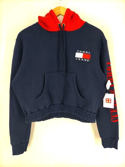 tommy jeans（トミージーンズ） ショートパーカ レディース トップス