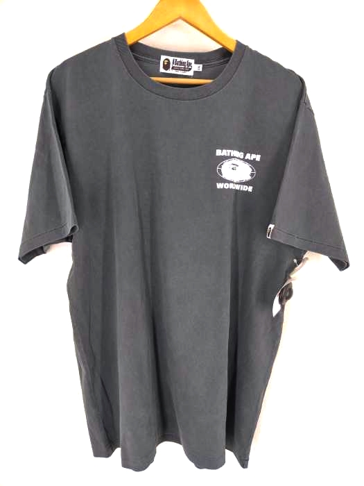 A BATHING APE（アベイシングエイプ） WORLDWIDE OVERDYE TEE メンズ トップス