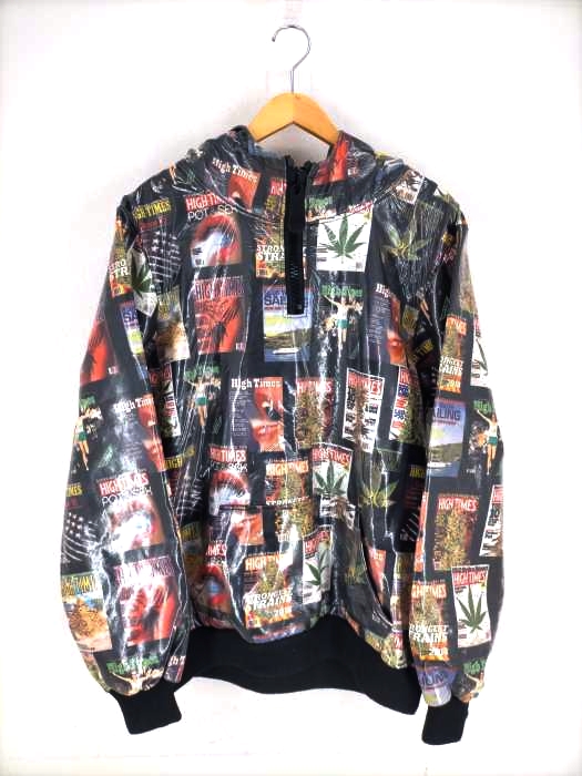 USED古着(ユーズドフルギ) GAMEQUEEN COLLECTION ハーフジップパーカー メンズ トップス