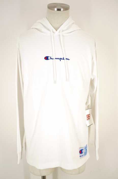 Champion （チャンピオン） ロングスリーブフードTシャツ メンズ トップス