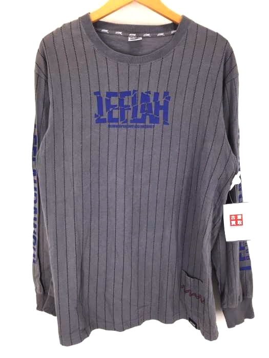 Leflah（レフラー） ストライプポケットカットソー メンズ トップス