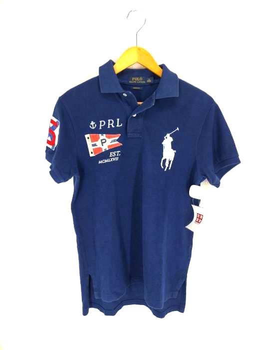 POLO RALPH LAUREN（ポロラルフローレン） ビッグポニー刺繍ワッペンポロシャツ メンズ トップス