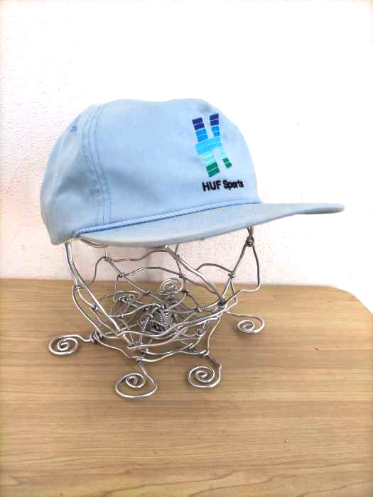 HUF（ハフ） ロゴ刺繍ジェットキャップ メンズ 帽子