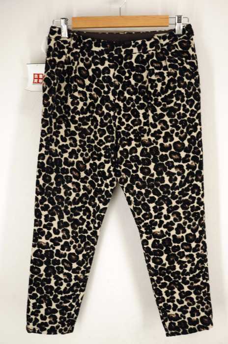 JOURNAL STANDARD L'essage(ジャーナルスタンダードレサージュ) ヒョウ柄タックパンツ レディース パンツ