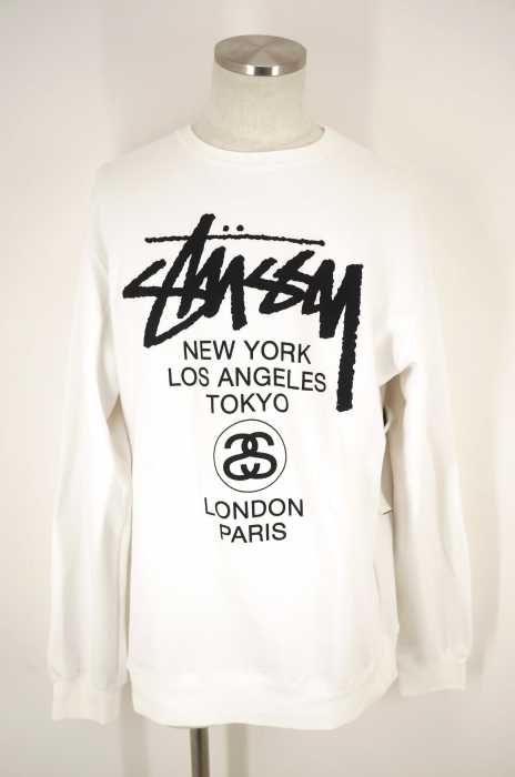 STUSSY (ステューシー) ワールドツアースウェットトップス メンズ トップス