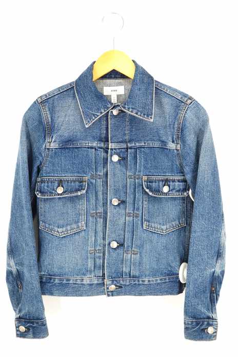 HYKE (ハイク) Type2 DENIM JACKET USED加工デニムジャケットGジャン レディース アウター