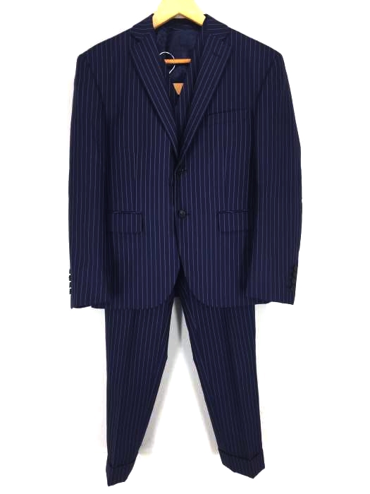 DUGDALE BROS＆CO（ダグデールブラザーズ） 3ピース ストライプスーツセットアップ メンズ セットアップ