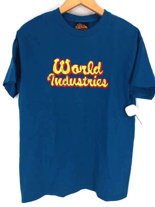 world industries（ワールドインダストリーズ） ロゴTシャツ レディース トップス