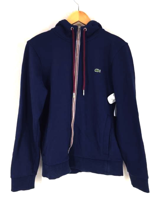 LACOSTE（ラコステ） カラーパイピング スウェットパーカ メンズ トップス
