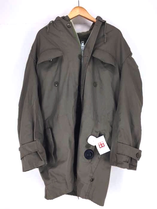 USED古着(ユーズドフルギ) ドイツ軍 ボアライナー付きミリタリーコート メンズ アウター