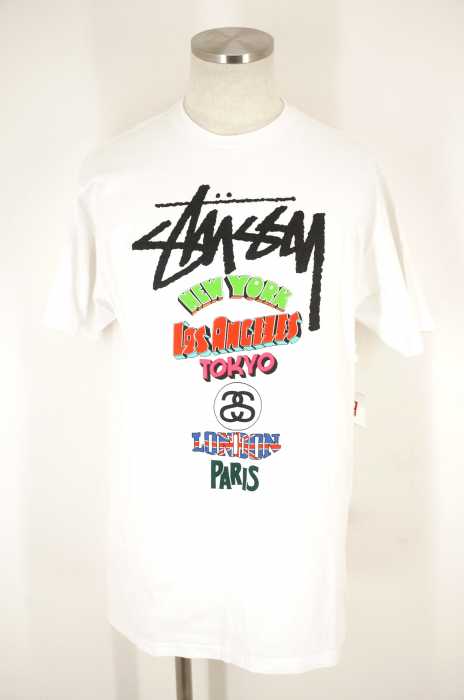 STUSSY (ステューシー) ワールドツアーTシャツ メンズ トップス